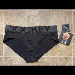 *Rare* Jockey International Collection Tactel® Brief (Black)
